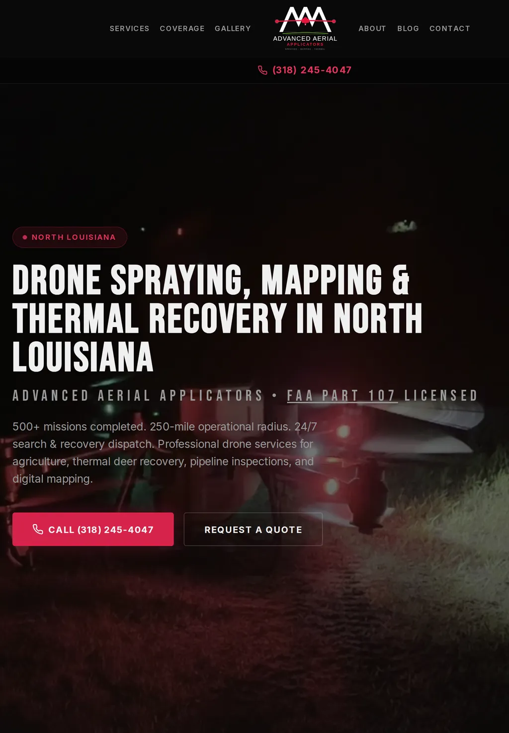 Advanced Aerial Applicators on iPad