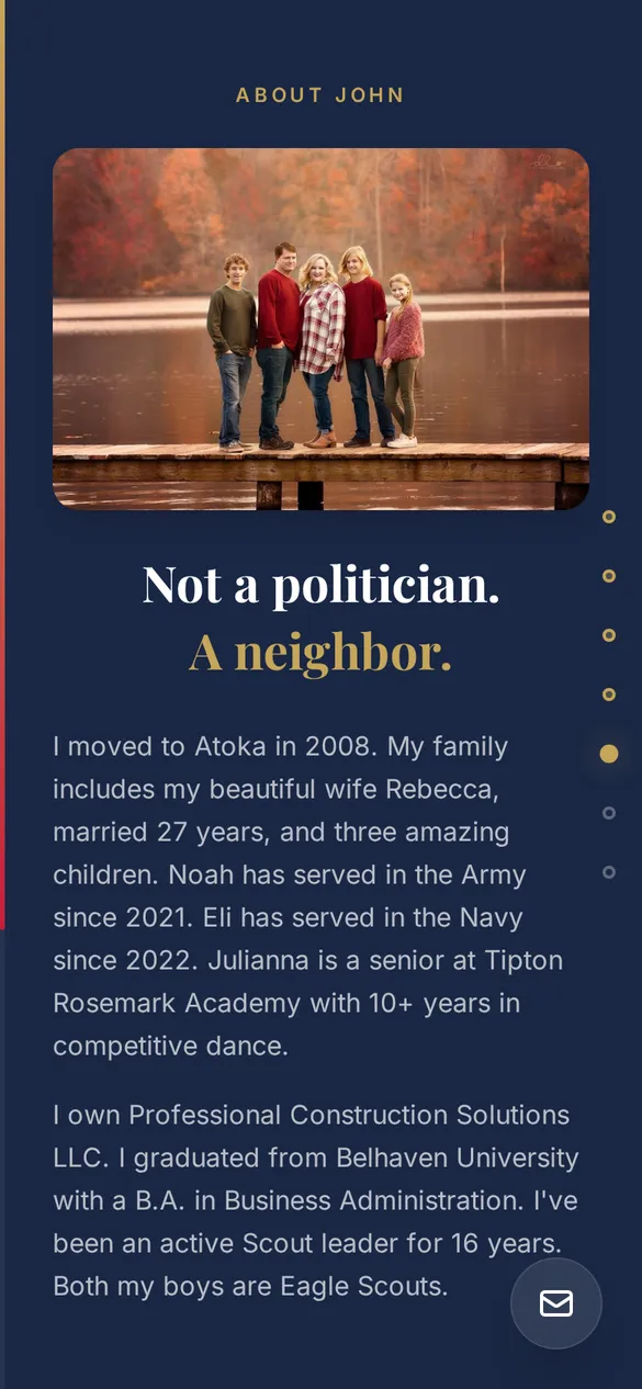John Harber for Mayor section 4